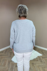 Light Grey Soft Knit Jumper