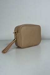 Beige Camera Bag