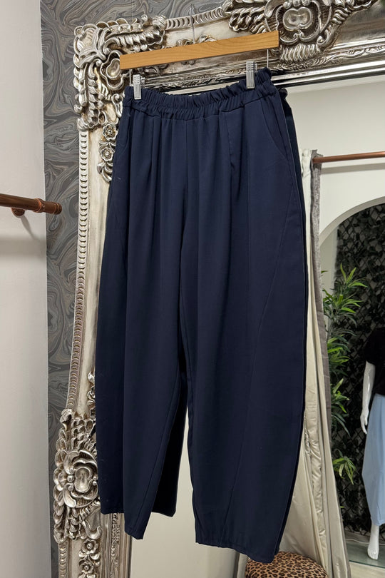 Navy Blue Tina Trousers
