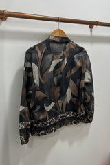 Black Arty Lightweight Bomber Jacket