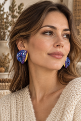 Ceramic Spanish Earrings