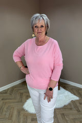 Light Pink Soft Knit Jumper