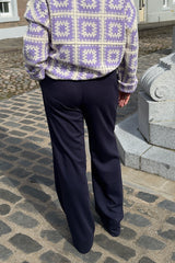 Navy Blue Gayle Trousers