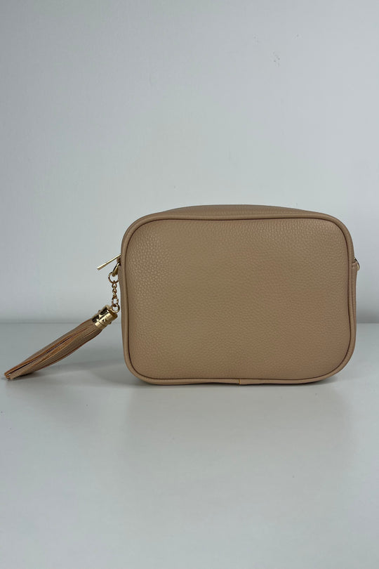 Beige Camera Bag