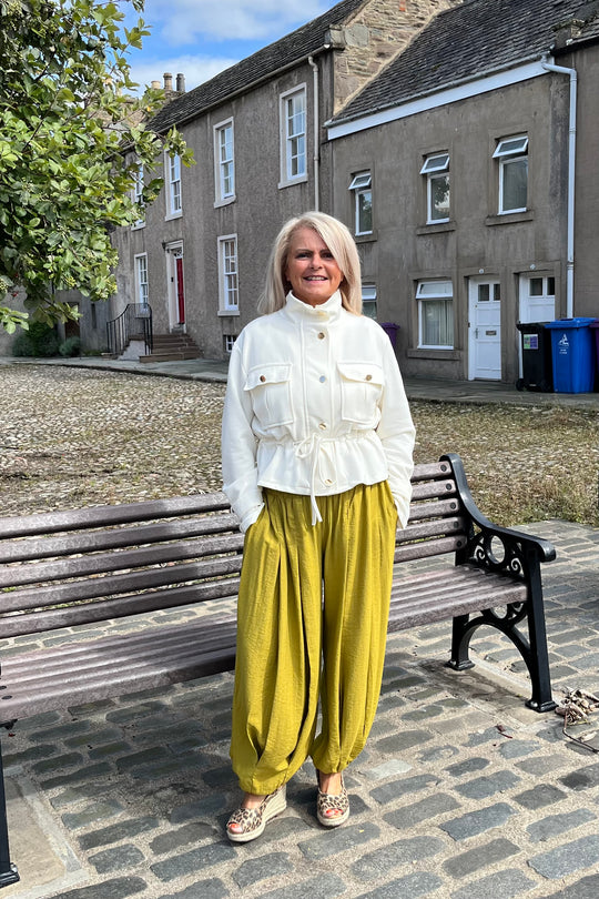 Chartreuse Thea Trousers