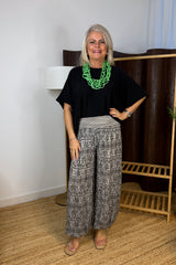 Stone Elephant Printed Hareem Trousers