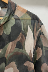 Green Arty Lightweight Bomber Jacket