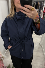 Jen Navy Blue Lightweight Mac