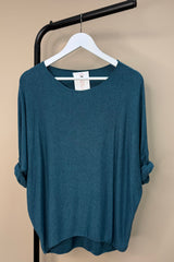Teal Soft Knit Jumper