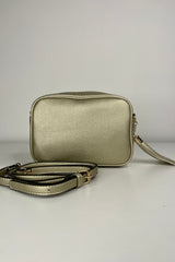 Gold Camera Bag