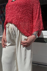 Buttermilk Cream Wide Leg Culottes