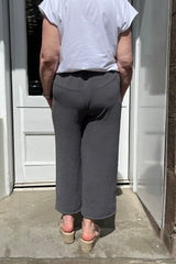 Charcoal Grey Wide Leg Culottes