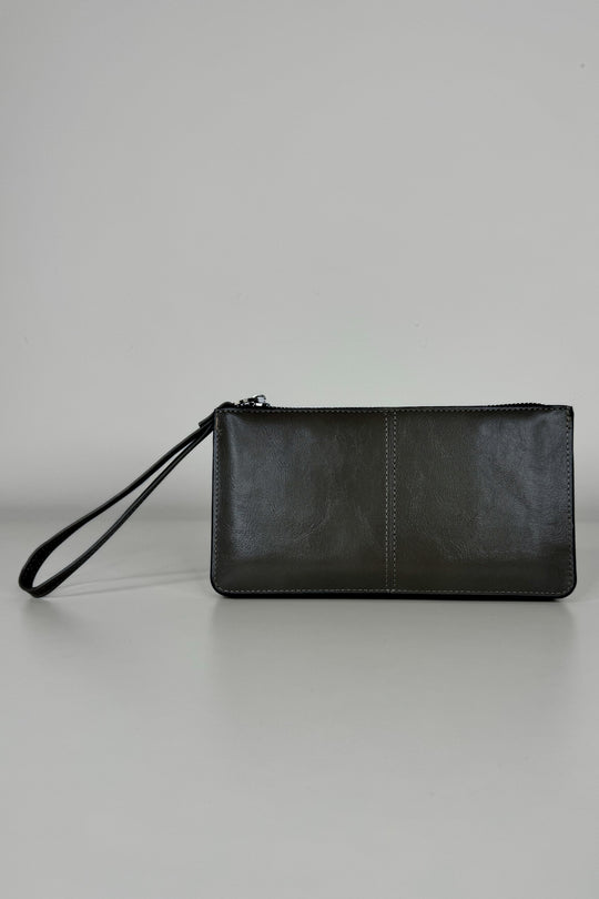 Charcoal Grey Wrist Wallet