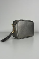 Silver Camera Bag