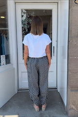 Black Ivy Gingham Pants