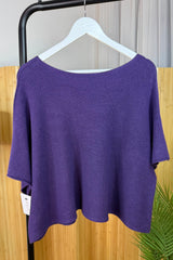 Purple Maggie Knit Jumper