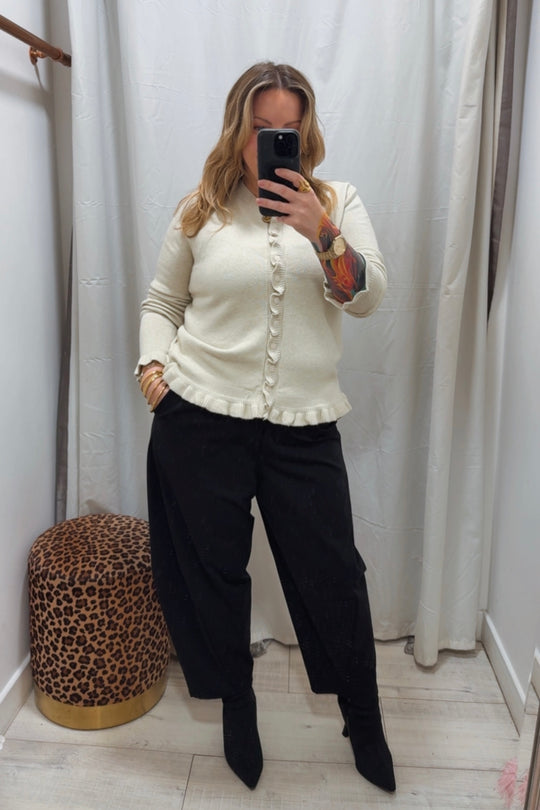 Black Bella Trousers