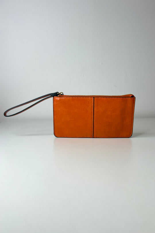 Orange Wrist Wallet