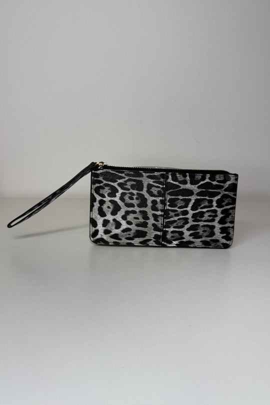 Snow Leopard Wrist Wallet