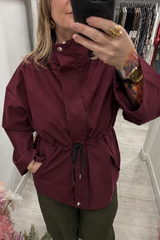 Burgundy Jen Lightweight Mac