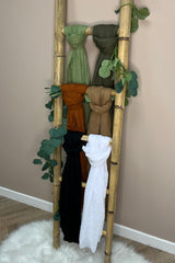 Tan Classic Lightweight Layering Scarf