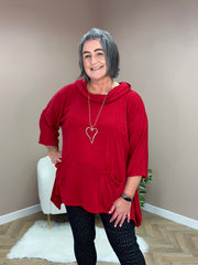 Bottle Green Hooded Tunic