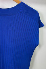 Cobalt Ribbed Top