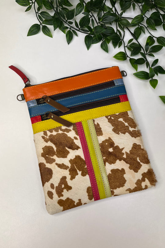Giraffe Print Crossbody Bag