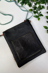 Brown Cow Print Crossbody Bag