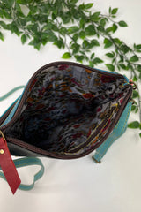 Brown Cow Print Crossbody Bag