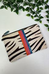 Zebra Print Clutch