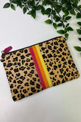 Leopard Print Clutch