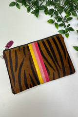 Tiger Print Clutch