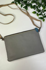 Gold Fleck Leopard Print Clutch