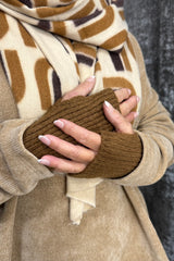 Lilac Fingerless Gloves