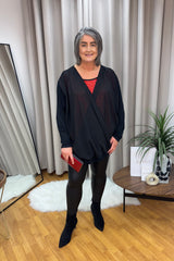 Matte Black Leather Look Leggings