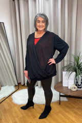 Matte Black Leather Look Leggings