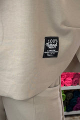 Beige Scuba Lounge Set