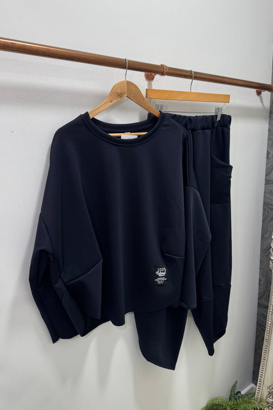 Navy Scuba Lounge Set