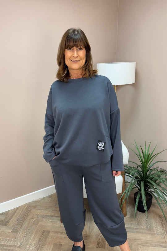 Charcoal Scuba Lounge Set