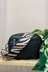 Tiger Print Bag Strap