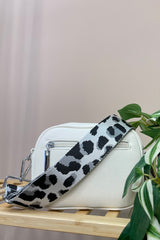 Cheetah Print Bag Strap