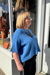 Purple Maggie Knit Jumper