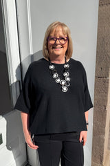 Red Maggie Knit Jumper