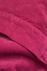 Burgundy Cord Cocoon Trousers