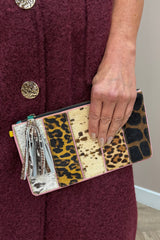 Pink Mixed Animal Print Wallet