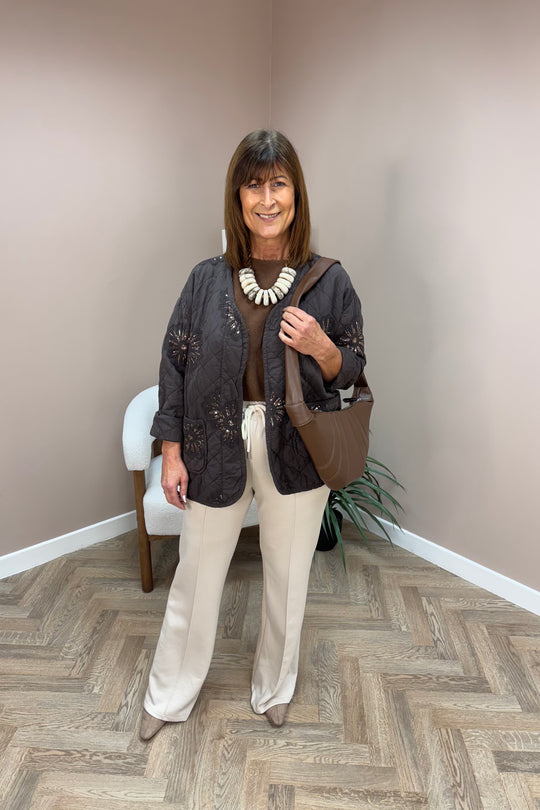 Cream Gayle Trousers