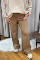 Chocolate Brown Straight Leg Magic Trousers