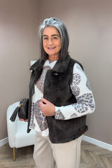 Paisley Animal Deluxe Printed Jumper