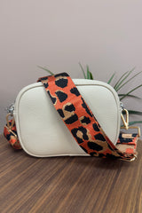 Cheetah Print Bag Strap